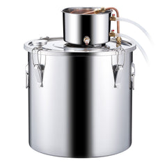 Moonshine Still 13 Gal Water Alcohol Distiller Brewing Kit Stainless Steel