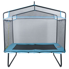 6FT Trampoline for Kids, 72" Indoor/Outdoor Toddlers Trampoline, Mini Baby Trampoline with Safety Enclosure Net, Gymnastics Bar, Hammock, Recreational Trampoline Birthday Gift for 3+ Years Kids