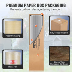Hardware Cloth, 1/4 inch 36in x 100 ft 23 Gauge, Hot Dipped Galvanized Wire Mesh Roll, Chicken Wire Fencing, Wire Mesh for Rabbit Cages, Garden, Small Rodents