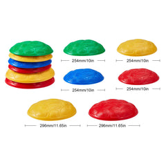 Kids Balance Stepping Stones Sensory Obstacle Course 6 PCS Outdoor Indoor