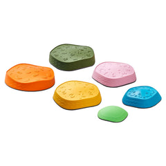 Kids Balance Stepping Stones Sensory Obstacle Course 6 PCS Outdoor Indoor