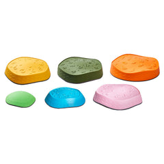 Kids Balance Stepping Stones Sensory Obstacle Course 6 PCS Outdoor Indoor