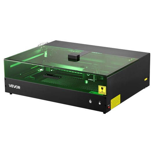 Laser Engraver, 20W, Laser Engraving and Cutting Machine with Enclosure Camera, Laser Cutter, 36000 mm/min, 500 x 320 mm Working Area, for Wood, Leather, Glass, Paper, Certain Metal, Class 1