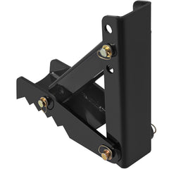 45.7 cm Backhoe Thumb, 12 mm Teeth Thickness Heavy Duty Excavator Thumb, Black Steel Weld On Thumb Attachments with 12mm Bolt-On Design Adjustable Mechanical Thumb for Backhoe/Excavator
