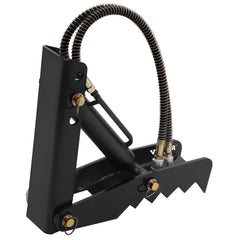 Hydraulic Backhoe Thumb, 45.7cm 1.27cm Thickness Heavy Duty Excavator Thumb, Black Steel Weld On Thumb Attachments with Hydraulic Cylinder, Mechanical Hydraulic Thumb for Backhoe/Excavator
