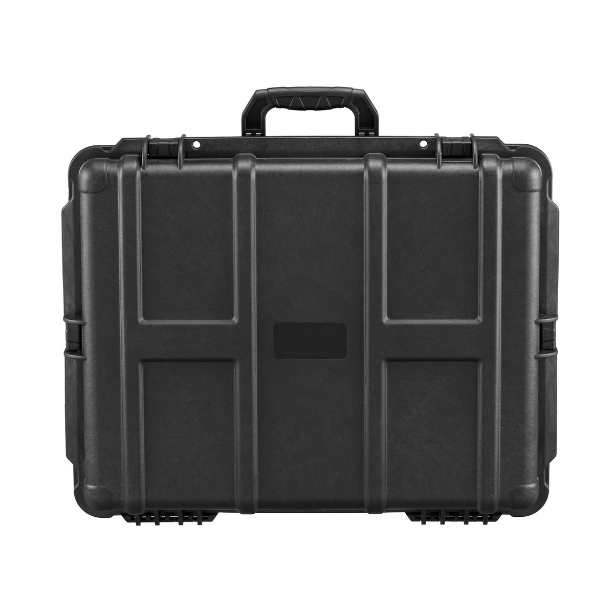 Weatherproof Hard Case, Heavy Duty Protective Dry Box Case with Pre-cut Foam, and Retractable Pull Handles for Travel, Hunting, Military, Tactical, IP67 Waterproof Case for Cameras (56.1x37x26)