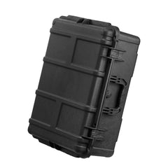 Weatherproof Hard Case, Heavy Duty Protective Dry Box Case with Pre-cut Foam, and Retractable Pull Handles for Travel, Hunting, Military, Tactical, IP67 Waterproof Case for Cameras (56.1x37x26)