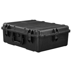 Weatherproof Hard Case, Heavy Duty Protective Dry Box Case with Pre-cut Foam, and Retractable Pull Handles for Travel, Hunting, Military, Tactical, IP67 Waterproof Case for Cameras (56.1x37x26)