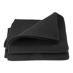 Carbon Felt Welding Blankets, 2-Pack 508mm x 914mm Flame Retardant Welding Blanket, Up to 1800°F Heat Resistant Safety Protection Blanket, 3.5mm Thickened Carbon Fiber Fireproof Insulation Mat