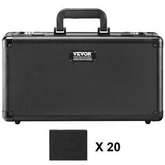 Graded Card Storage Box, 4 Slots, Graded Sports Cards Holder Carrying Case with Coded Lock Foam Dividers, for 120 PSA Graded Cards 84 BGS Cards 96 SGC Cards 428 Top Loaders or 999+ Loose Cards
