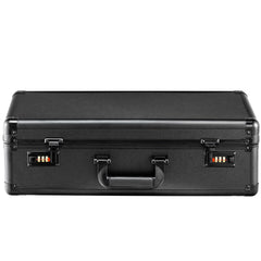 Graded Card Storage Box, 5 Slots, Graded Sports Cards Holder Carrying Case with Coded Lock Foam Dividers, for 162 PSA Graded Cards 115 BGS Cards 130 SGC Cards 585 Top Loaders or 999+ Loose Cards