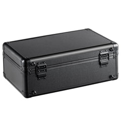 Graded Card Storage Box, 4 Slots, Graded Sports Cards Holder Carrying Case with Key Lock Foam Dividers, for 96 PSA Graded Cards 68 BGS Cards 76 SGC Cards 348 Top Loaders or 999+ Loose Cards