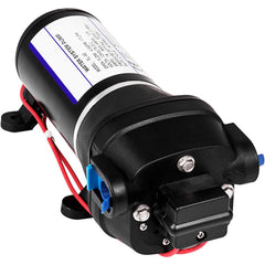 Water Pressure Diaphragm Pump, 12V FL-40 High Pressure Diaphragm Water Pump, 40PSI Automatic Self Priming Water Pump, 17L/MIN Misting Booster Sprayer Diaphragm Pump for Caravan Boat RV Garden