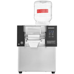 Commercial Snowflake Ice Machine, 276LBS/24H Snowflake Ice Maker, Stainless Steel Ice Shaver Machine, Electric Snow Cone Maker, Air Cooling System for Rapid Heat Dissipation, for Bakery, Cafe