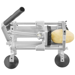 Commercial Vegetable Slicer, 1/2 inch Fruit Slicer, Stainless Steel and Aluminum Alloy Vegetable Cutter Slicer Machine, Manual Slicer with Non-slip Feet, for Radishes, Onions, Potatoes, Lemons