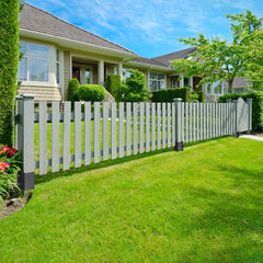 Fence Post Anchor Ground Spike 6 Pack 24 x 4 x 4 In Metal Fence Stakes