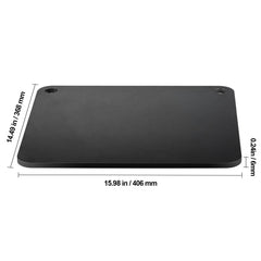 Pizza Steel 16"x14.5"x1/4" Pre-Seasoned Carbon Steel Pizza Baking Stone