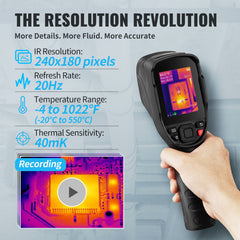 Infrared Thermal Imager Visible Light Camera 2MP IR Resolution 240x180