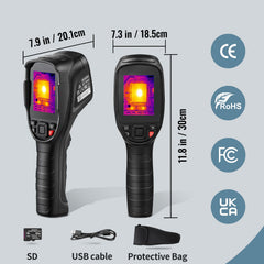 Infrared Thermal Imager Visible Light Camera 2MP IR Resolution 240x180
