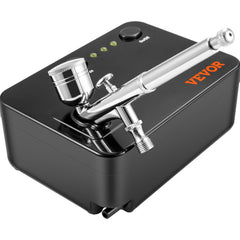 Airbrush Kit Dual-action Airbrush System Compressor Art Nail Makeup Model