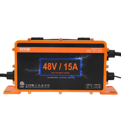 15 AMP Golf Cart Smart Battery Charger for EZGO TXT RXV IP67 ETL