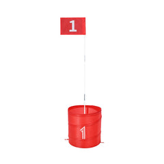 Backyard Golf Game 3 Hole Portable Bucket Golf Game for Kids and Adults