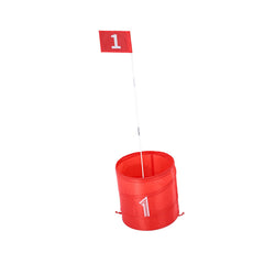 Backyard Golf Game 3 Hole Portable Bucket Golf Game for Kids and Adults