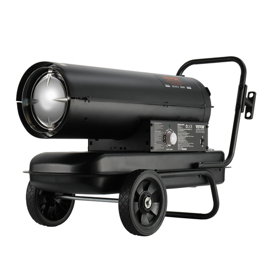Portable Kerosene Forced Air Heater 70000 BTU Indoor Outdoor Use 5gal Tank