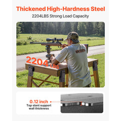 Deer Blind Brackets, Outdoor 3.6x3.6 Platform Bracket, Fit 3.5x3.5 In / 88.9x88.9 mm Lumber, 2204lbs/1000kg Capacity Steel Elevator Brackets for Deer Stand, Hunting Blinds, Shooting Shack, 8 Pcs