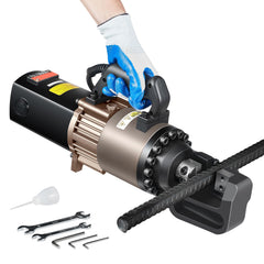 2000W Electric Hydraulic Rebar Cutter Cutting up to 1.1 Inch 5-28mm
