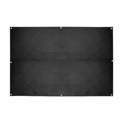 Welding Blanket, 1829mm x 2438mm Silicone Coated Fiberglass Welding Blanket, 1800°F Heat Resistant Safety Protection Blankets, Flame Retardant Fireproof Insulation Mat with Metal Grommets