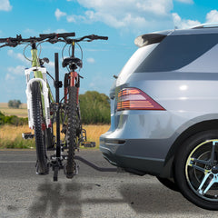 2-Bike Rack Hitch Mount Folding Carrier Car Truck SUV 1.25
