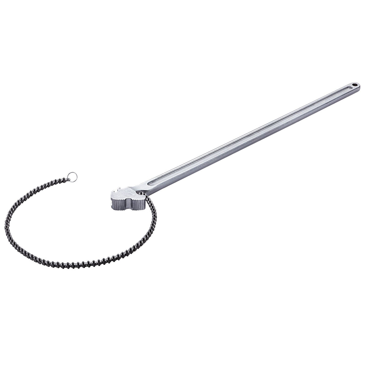 Chain Wrench, 48 inch Chain Pipe Wrench, 13.4 inch Diameter Capacity, CRV Reversible Pipe Fitting Tool Wrench with High Strength Jaw and Ergonomic Handle, for Pipe Installation and Car Repair
