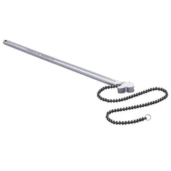 Chain Wrench, 48 inch Chain Pipe Wrench, 13.4 inch Diameter Capacity, CRV Reversible Pipe Fitting Tool Wrench with High Strength Jaw and Ergonomic Handle, for Pipe Installation and Car Repair