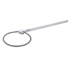 Chain Wrench, 48 inch Chain Pipe Wrench, 13.4 inch Diameter Capacity, CRV Reversible Pipe Fitting Tool Wrench with High Strength Jaw and Ergonomic Handle, for Pipe Installation and Car Repair