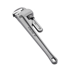 Pipe Wrench, 18" Aluminum Straight Pipe Wrench, Adjustable Plumbing Wrench, with High Strength Jaw and Ergonomic Handle, Easy to Carry, Hangable Design, for Water Pipes, Automotive Repairs