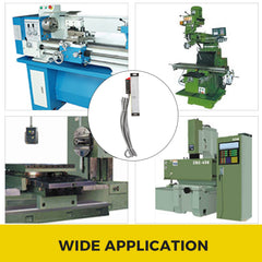 1 Axis Lathe Linear Scale 200mm with Accuracy 0.0002" Optical Length Precision Linear Scale Aluminum Body for Mill Milling Lathe Machine with Accessories (200mm(8"))