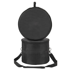 5-Piece Drum Bag Set, 1680D Oxford Fabric, Padded Drum Bags and Cases with 4.92 ft Detachable Shoulder Strap Carry Handles Foldable Design, for 55cm Kick 30cm Tom 33cm Tom 40cm Tom 35cm Snare