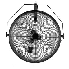 615mm Industrial Wall Mount Fan 3 Speed 4650 CFM for Garage Greenhouse