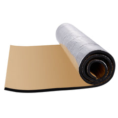 Car Sound Deadening Mat, 400 mil 1.5sq.m Automotive Sound Deadener, High Density Foam Sound Deadener Material & Heat Barrier, Double Layer Waterproof Structure Acoustic Insulation Mat