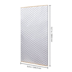 Car Sound Deadening Mat, 80 mil 3.3sq.m Car Sound Dampening Material, Butyl Automotive Sound Deadener, Noise Insulation and Vibration Dampening Material for Car