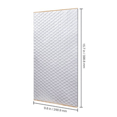 Car Sound Deadening Mat, 50 mil 4.8sq.m Car Sound Dampening Material, Butyl Automotive Sound Deadener, Noise Insulation and Vibration Dampening Material for Car