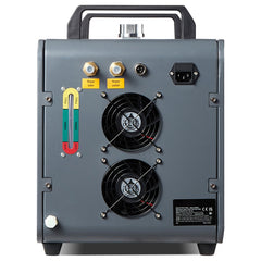 Industrial Water Chiller, KH-6000, 200W Industrial Water Cooler Cooling System with Compressor 12 L Water Tank Capacity 7.8 L/min Max Flow Rate, for CO2 Laser Engraving Machine Cooling Machine