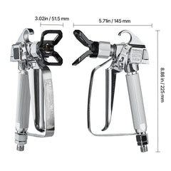 Airless Paint Spray Gun 3600PSI High Pressure Airless Spray Gun 517 Tip