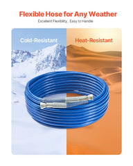 50ft Airless Paint Sprayer Hose 1/4 in Universal Airless Paint Spray Hose