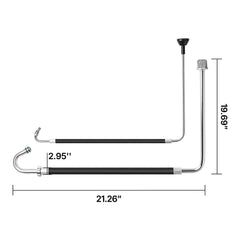 Suction Hose Tube and Reflux Line Sets Airless Paint Sprayers Tool Part
