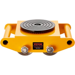 4PCS Machinery Skate Dolly Mover Skate 26455LBS/12T 4 Carbon Steel Wheels