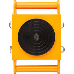 4PCS Machinery Skate Dolly Mover Skate 26455LBS/12T 4 Carbon Steel Wheels