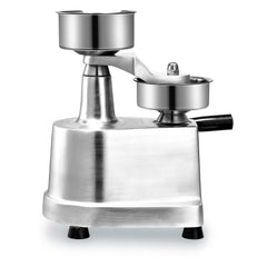Commercial Burger Patty Maker, 100mm Hamburger Beef Patty Maker, Heavy Duty Food-Grade Stainless Steel Bowl Burger Press Machine, Kitchen Meat Forming Processor with 1000 Pcs Patty Papers