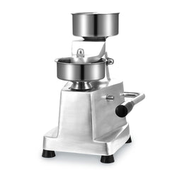 Commercial Burger Patty Maker, 100mm Hamburger Beef Patty Maker, Heavy Duty Food-Grade Stainless Steel Bowl Burger Press Machine, Kitchen Meat Forming Processor with 1000 Pcs Patty Papers